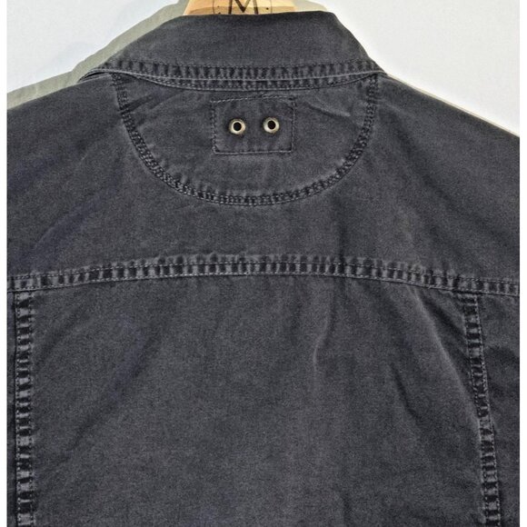 VTG Converse Men’s Long Sleeve Black Button-Down Shirt Size Large (Pre-Y2K) - Picture 12 of 16